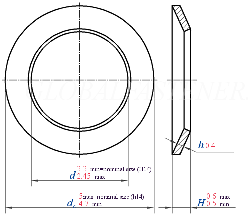 DIN 6796 - 2009 Conical Spring Washers for Bolted Connections