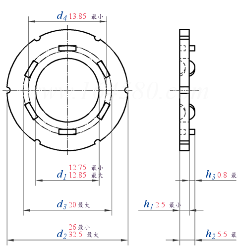 EN  14399-9 DTI -  2018 预负载用高强度结构螺栓连接组件，第9部分：HR或HV系统 - 螺栓和螺母组件用压紧垫圈指示器
