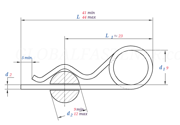 GB /T 4329 -  2001 Tractor And Machinery For Agriculture And Forestry-Linch Pins And Spring Pins (idt ISO 7072:1993)