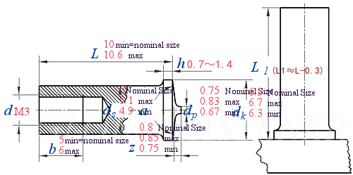 ISO 13918 IT - 2017 Stud Welding With Tip Ignition - Stud With Internal Thread - Type IT