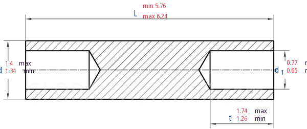 GB 1016 - 1986Headless Rivets